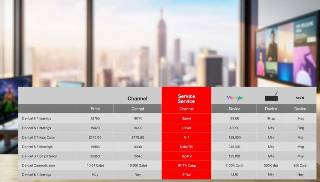 iptv services comparison